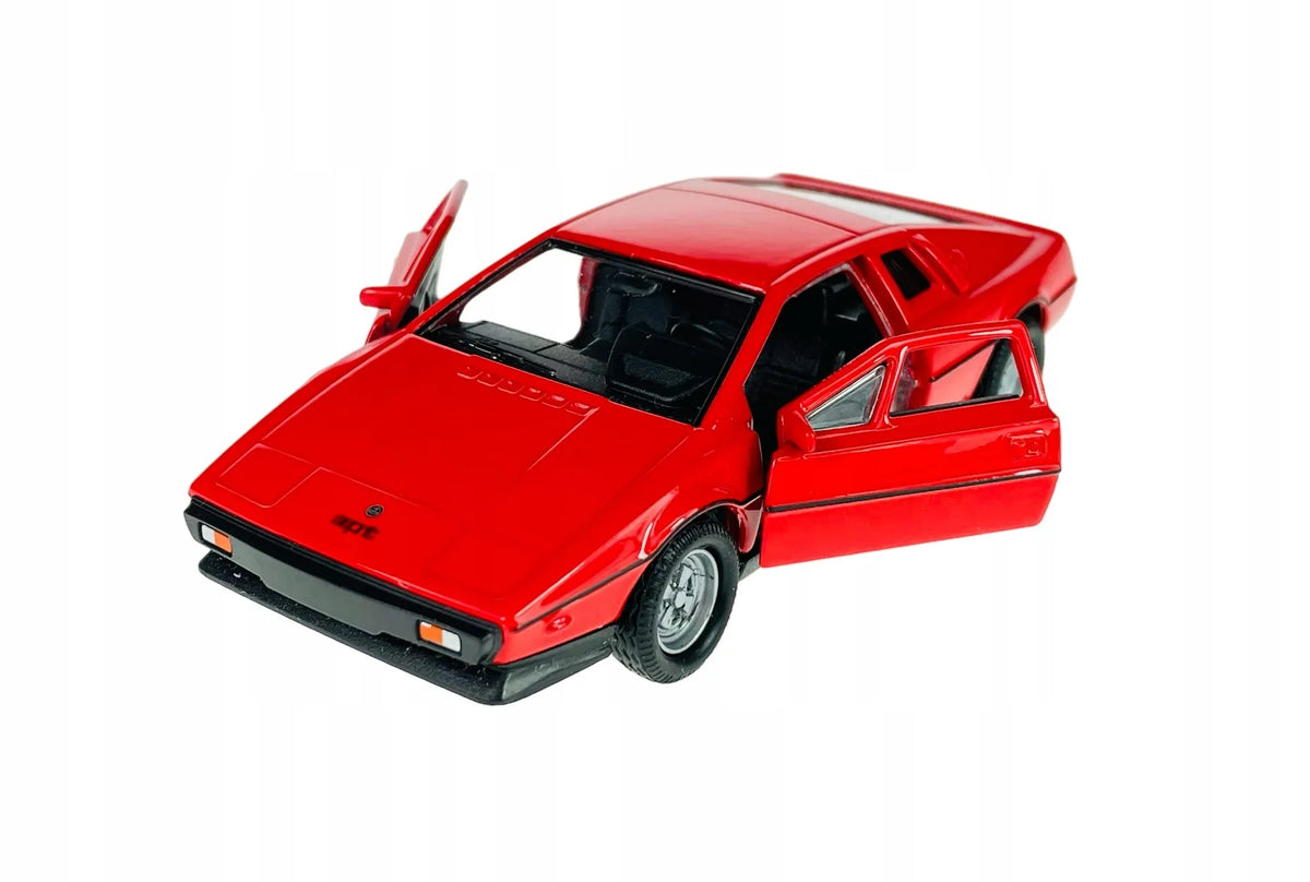 Welly Lotus Esprit Type 79 raudonas metalinis modelis 1:34