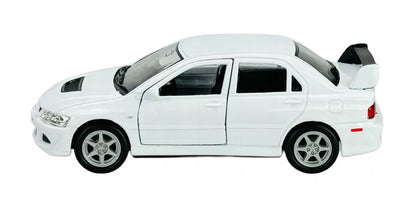 Welly Mitsubishi Lancer Evolution VIII baltas metalinis modelis 1:34, 42338
