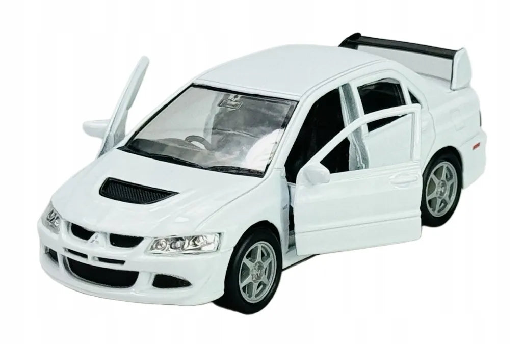 Welly Mitsubishi Lancer Evolution VIII baltas metalinis modelis 1:34, 42338