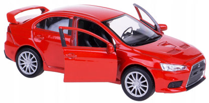 Welly „Mitsubishi Lancer Evolution X“ 1:34 metalinis modelis
