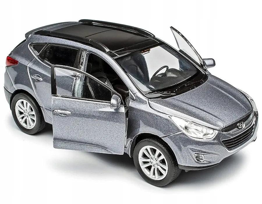 Welly Nex „Hyundai Tucson IX“ modelis, 1:34 mastelis, sidabrinis