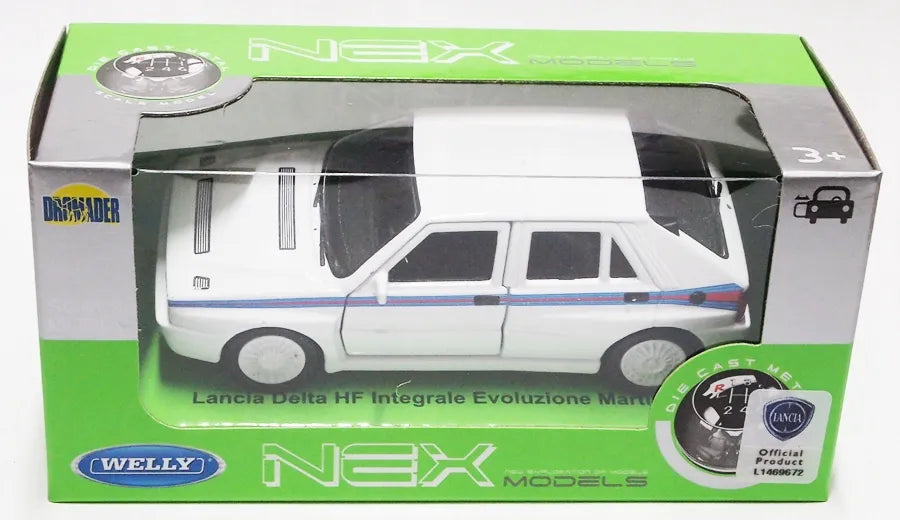 Welly Nex „Lancia Delta HF Integrale Evoluzione Martini 5“ 1:34, balta