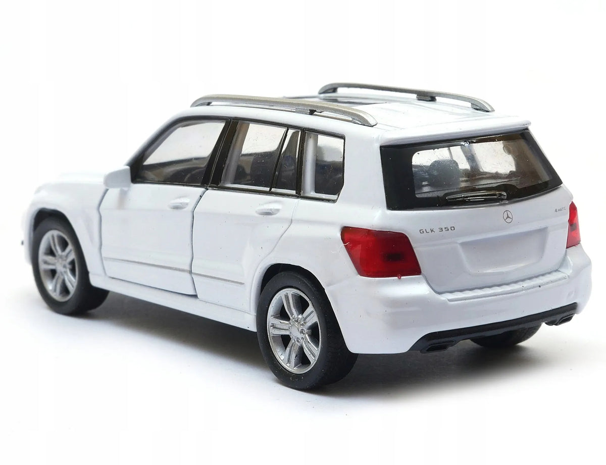 Welly Nex Mercedes-Benz GLK metalinis modelis, 1:34 mastelis, baltas