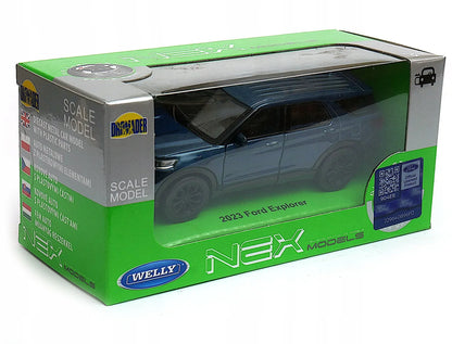 Welly Nex metalinis „Ford Explorer 2023“ modelis, 1:34–1:39