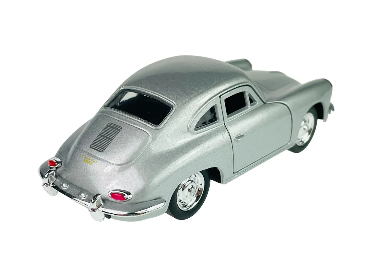 Welly NEX Porsche 356B 1:34 metalinis sidabrinis modelis