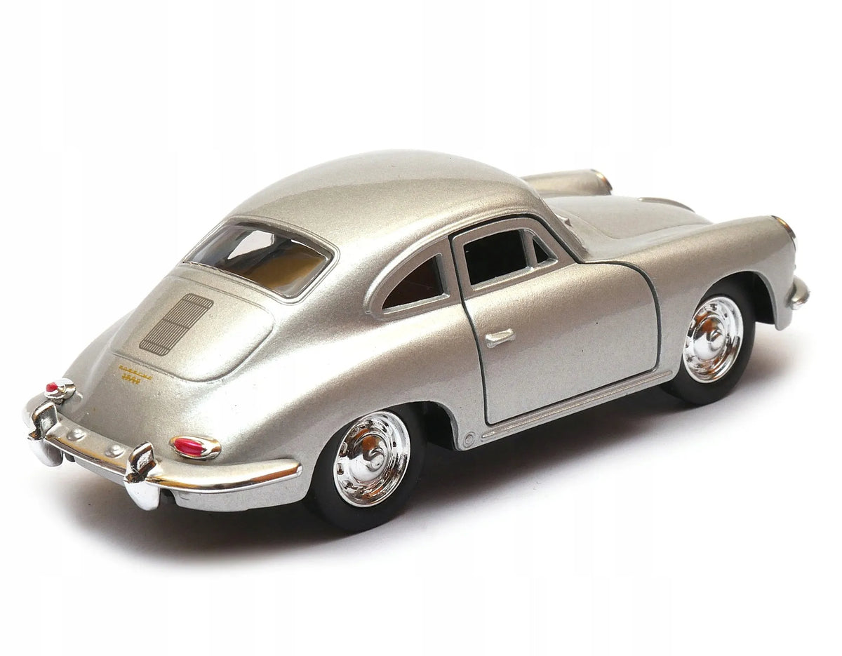 Welly NEX Porsche 356B 1:34 metalinis sidabrinis modelis