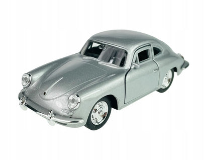 Welly NEX Porsche 356B 1:34 metalinis sidabrinis modelis