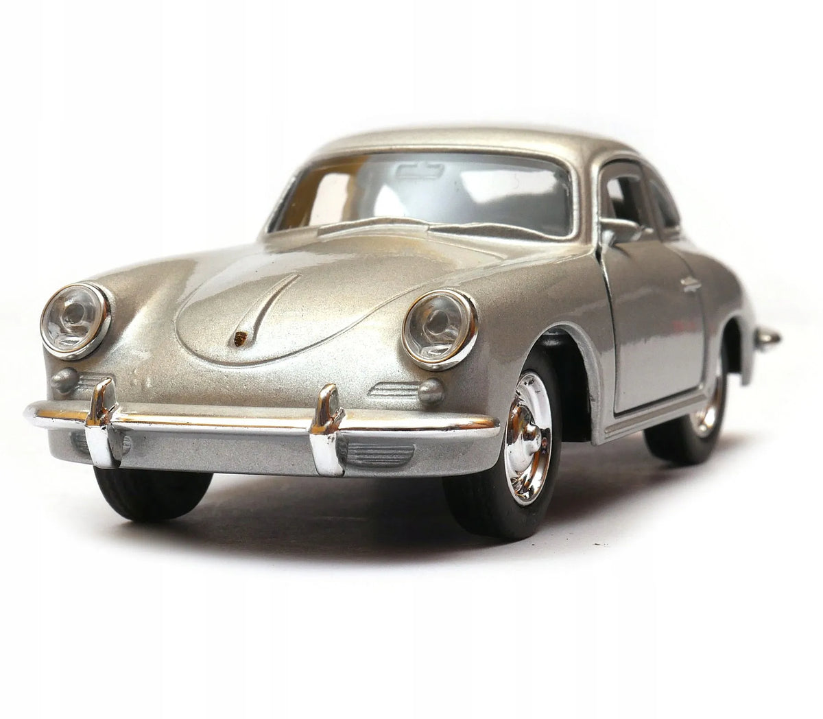 Welly NEX Porsche 356B 1:34 metalinis sidabrinis modelis