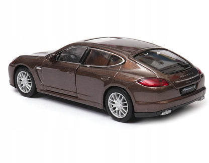 Welly Nex „Porsche Panamera S“ modelis, 1:34–1:39 mastelis, rudas