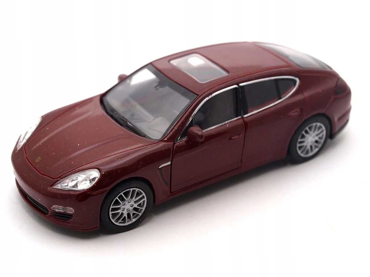 Welly Nex „Porsche Panamera S“ modelis, 1:34–1:39 mastelis, rudas