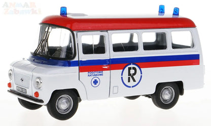 Welly NYSA 522 greitosios pagalbos automobilio modelis 1:34