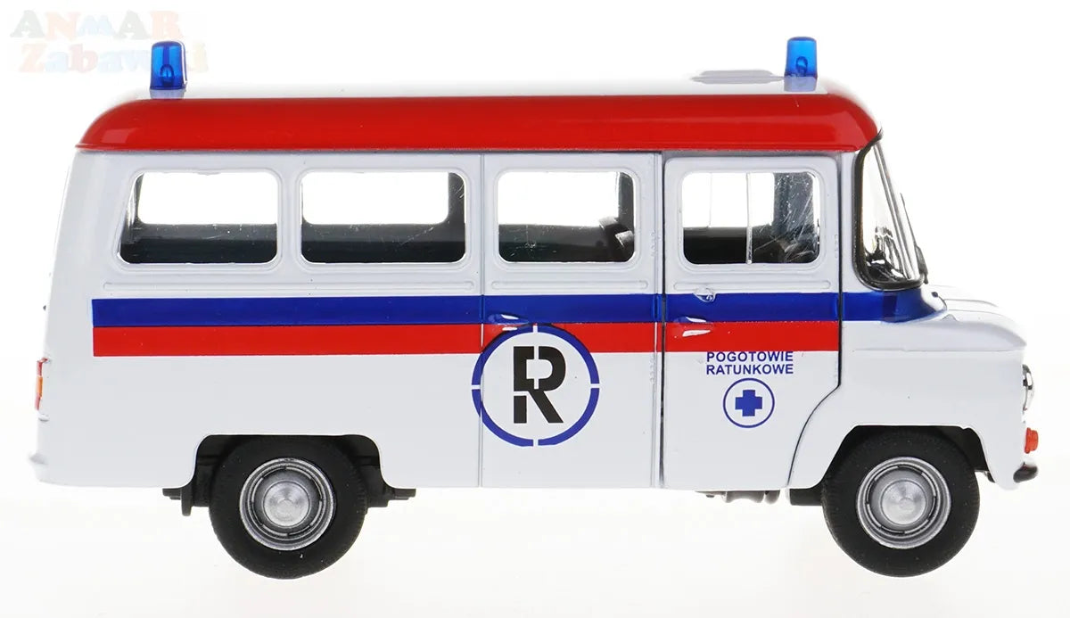 Welly NYSA 522 greitosios pagalbos automobilio modelis 1:34