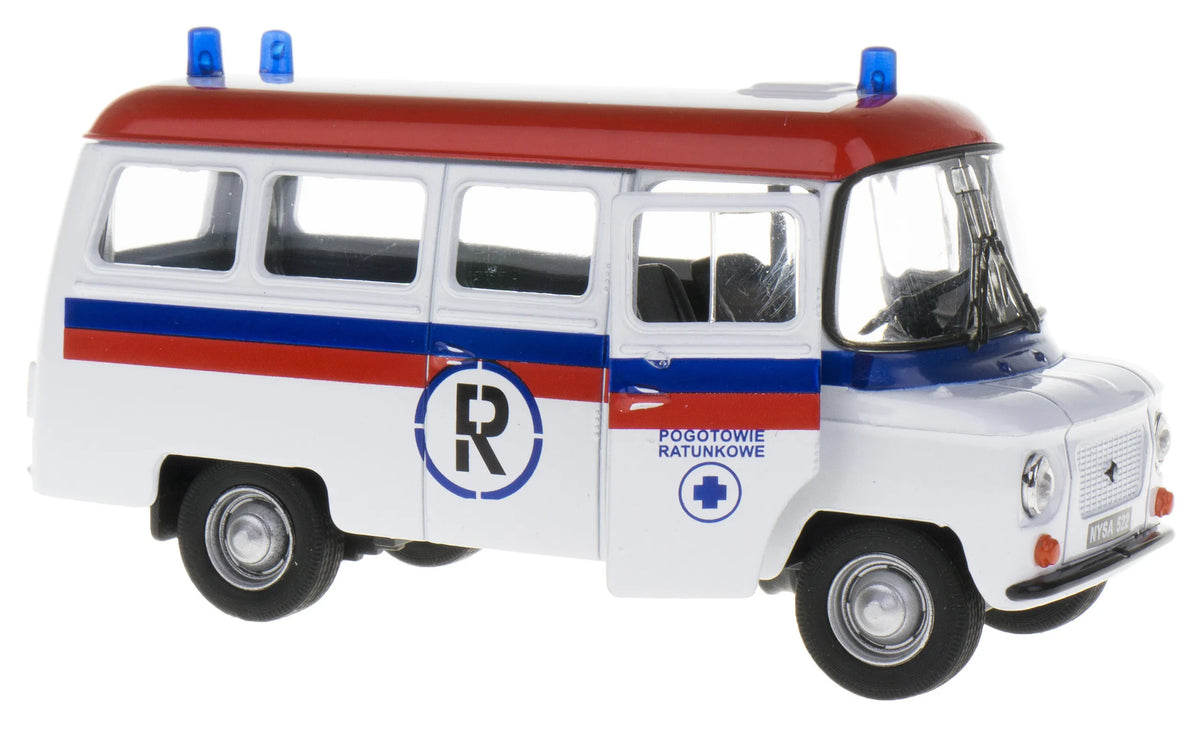 Welly NYSA 522 greitosios pagalbos automobilio modelis 1:34