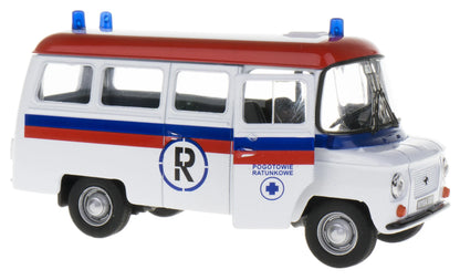 Welly NYSA 522 greitosios pagalbos automobilio modelis 1:34