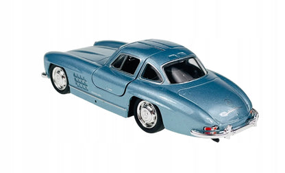 Welly Old Timer Mercedes-Benz 300SL Gullwing mėlynas metalinis modelis 1:34