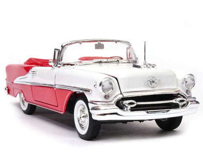 Welly Oldsmobile Super 88 1955 m. raudonas 1:24 modelis