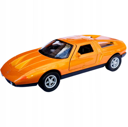 Welly oranžinis metalinis „Mercedes-Benz C 111-II“ modelis, 1:34 mastelis