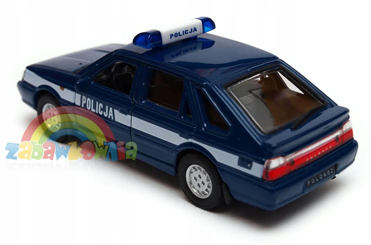Welly POLONEZ CARO PLUS POLICJA modelis, 1:34, mėlynas