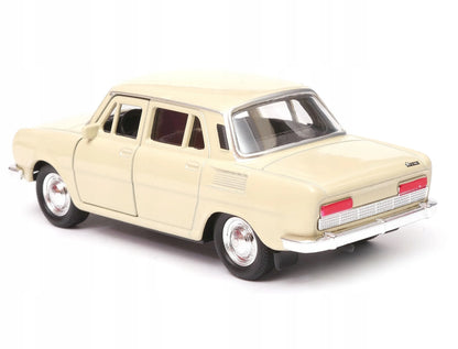 Welly „Skoda 100“ 1:34 modelis, kreminės spalvos