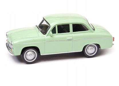 Welly „Syrena 105“ 1:43 mastelio modelis, žalias, legendinis PRL automobilis