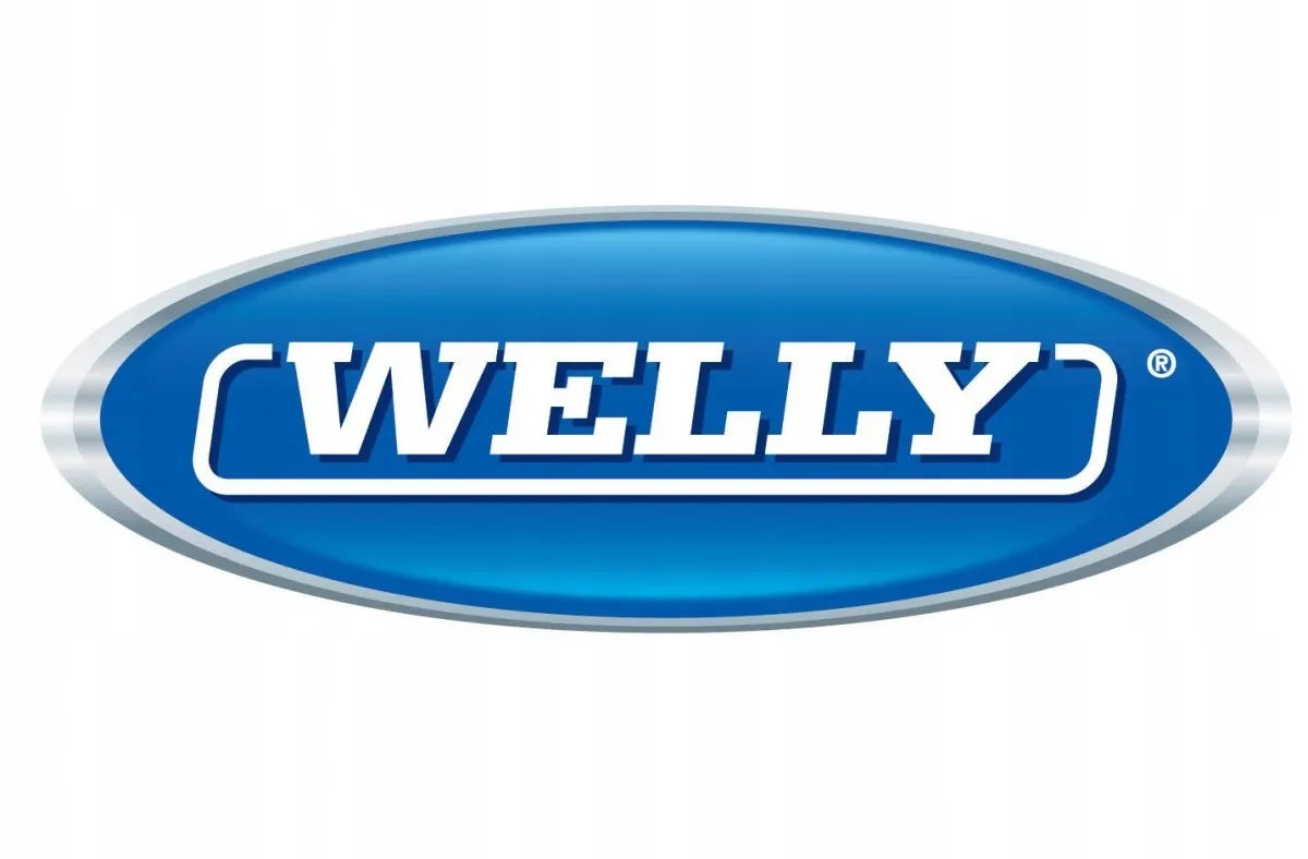 Welly Trabant P50 / P60 smėlio spalvos 1:34 – naujas metalinis legendinio automobilio modelis
