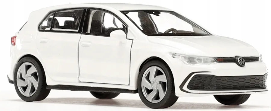Welly Volkswagen Golf 8 VIII GTI baltas metalinis modelis 1:34