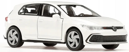 Welly Volkswagen Golf 8 VIII GTI baltas metalinis modelis 1:34