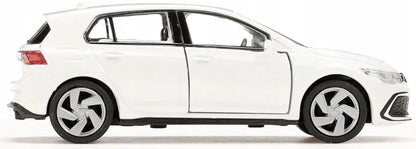 Welly Volkswagen Golf 8 VIII GTI baltas metalinis modelis 1:34