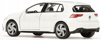 Welly Volkswagen Golf 8 VIII GTI baltas metalinis modelis 1:34