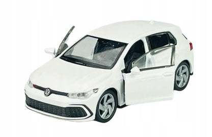 Welly Volkswagen Golf 8 VIII GTI baltas metalinis modelis 1:34
