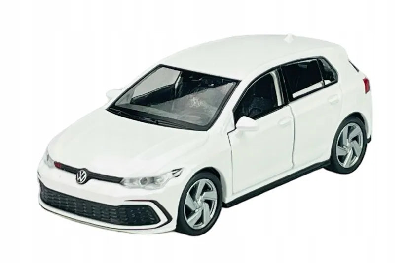 Welly Volkswagen Golf 8 VIII GTI baltas metalinis modelis 1:34