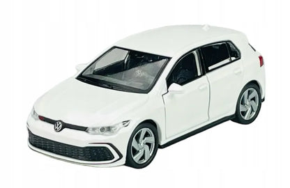 Welly Volkswagen Golf 8 VIII GTI baltas metalinis modelis 1:34