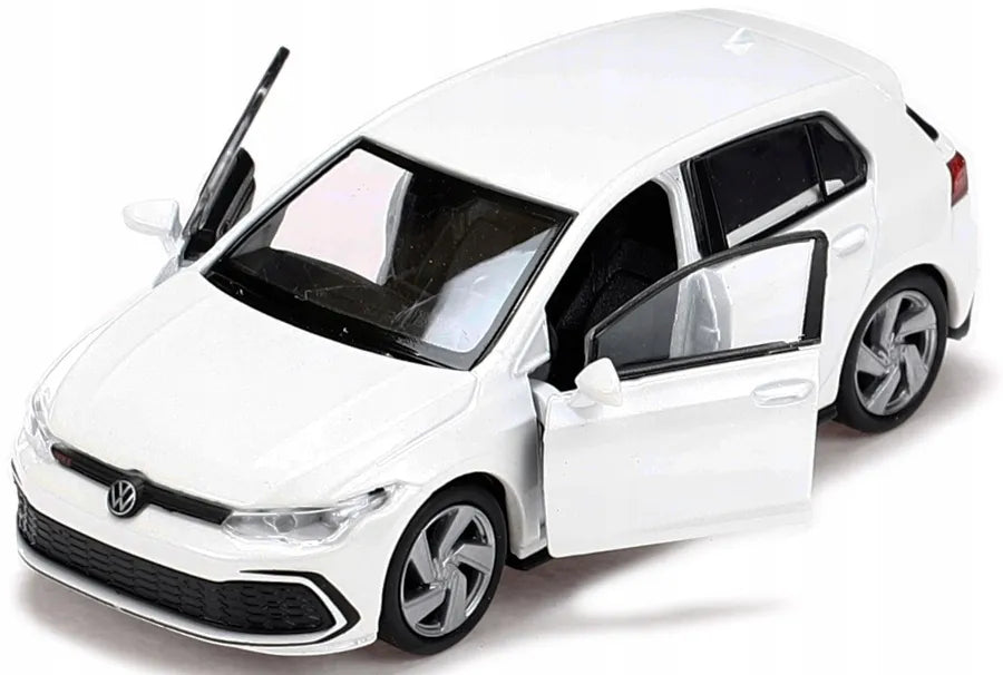 Welly Volkswagen Golf 8 VIII GTI baltas metalinis modelis 1:34