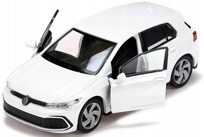 Welly Volkswagen Golf 8 VIII GTI baltas metalinis modelis 1:34