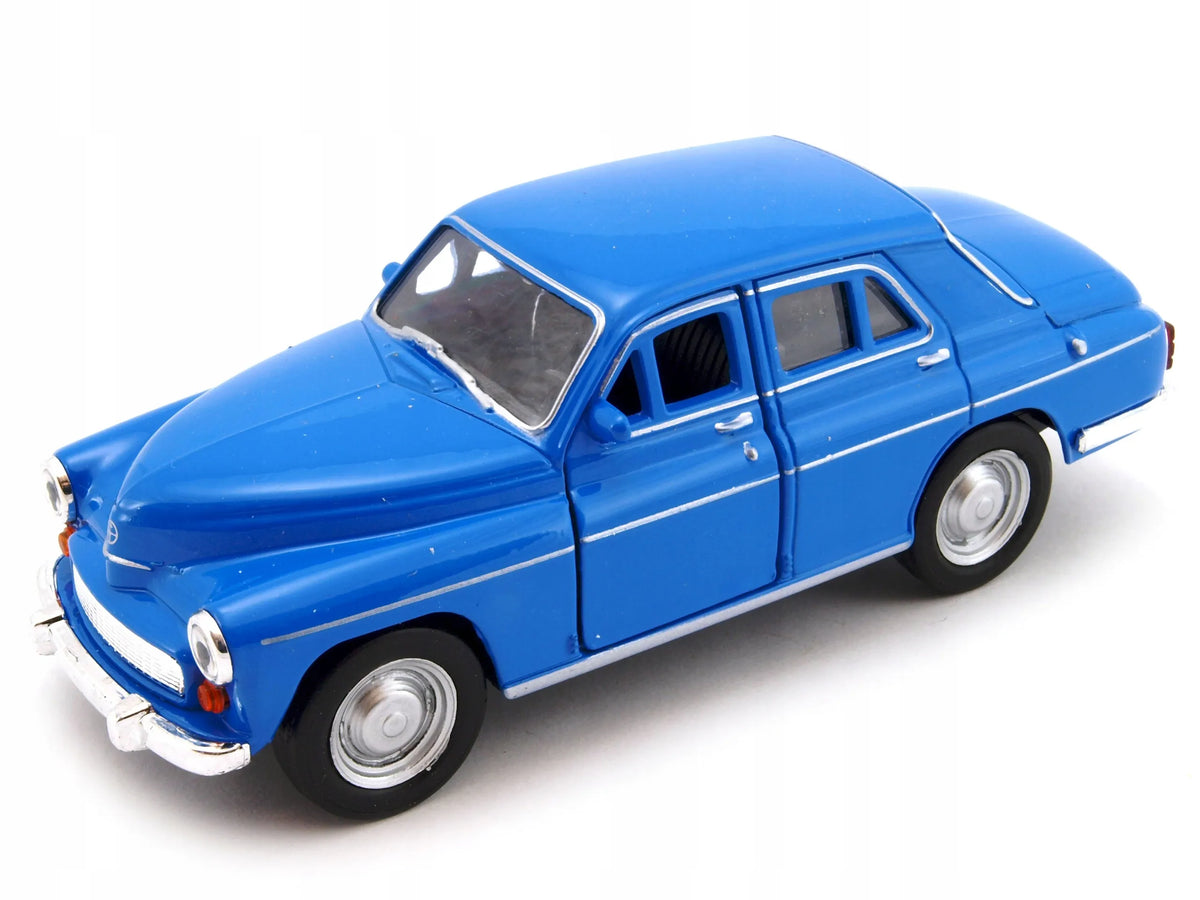 WELLY „Warszawa 224“ – PRL legendos, 1:34 mastelis, kreminės spalvos
