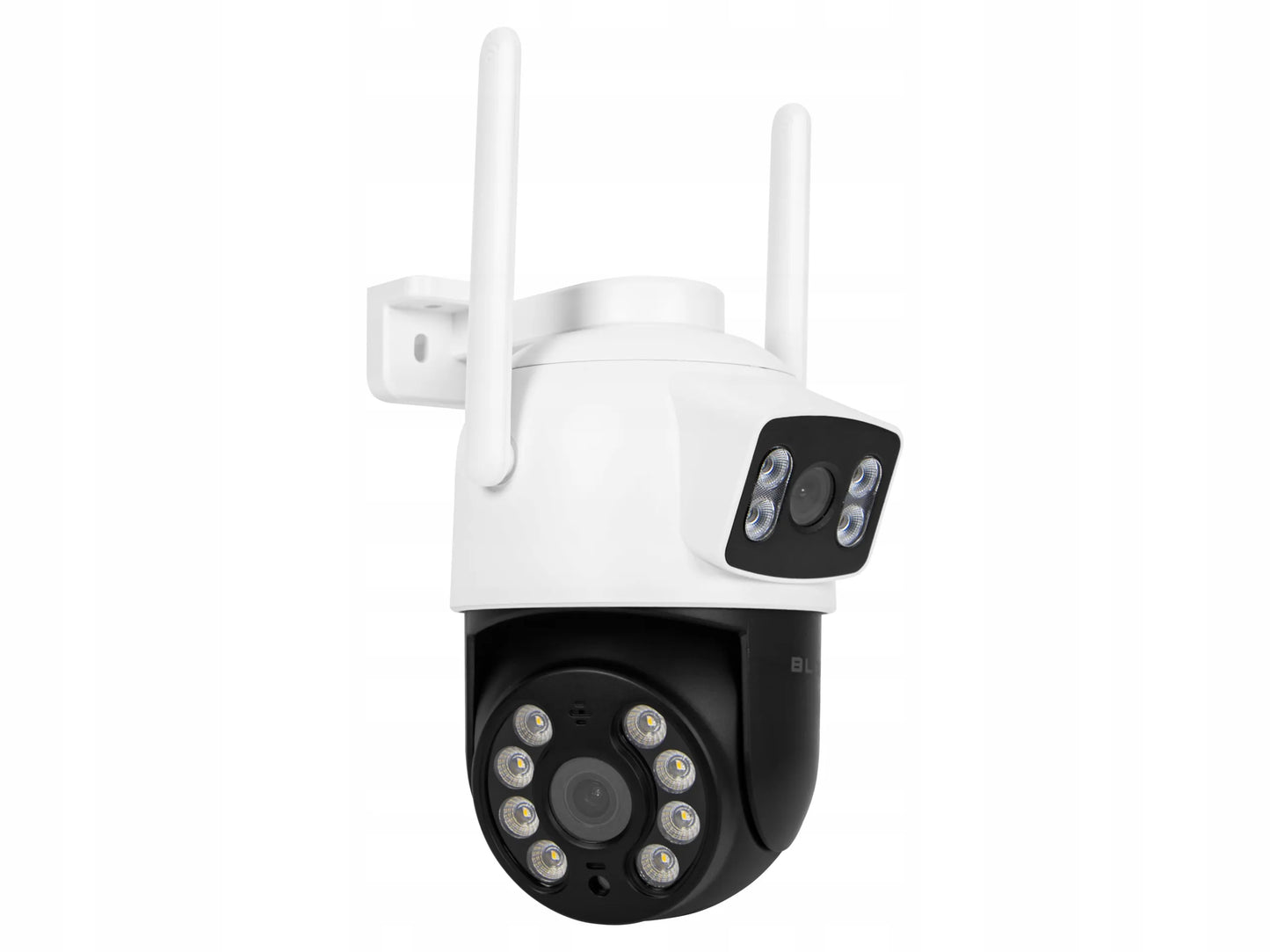 WIFI kamera 6MP besisukanti su dviem objektyvais IR dviguba HD iCSee SMART IP65 PTZ
