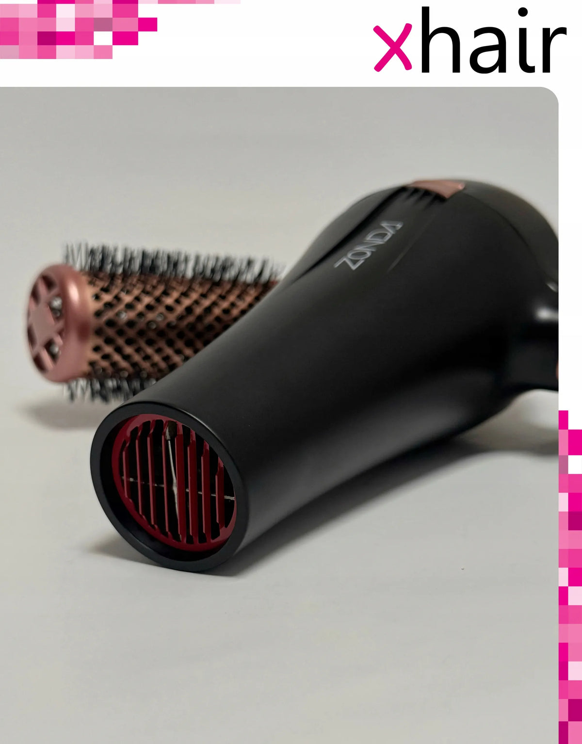 „xhair Zonda“ profesionalus plaukų džiovintuvas su jonizacija, 2400 W
