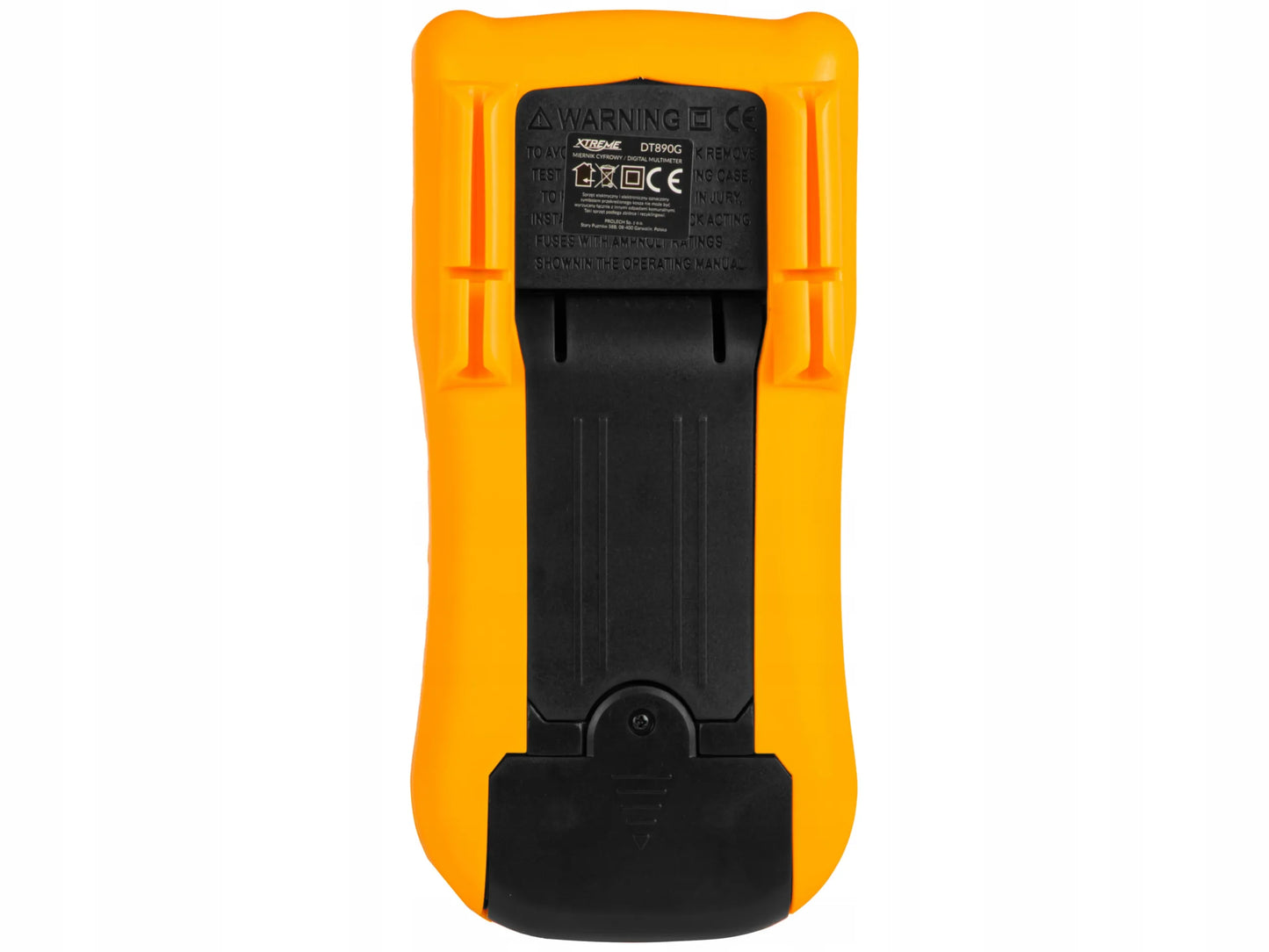 XTREME DT890G skaitmeninis universalus multimetras su LCD ekranu ir temperatūros matavimo funkcija