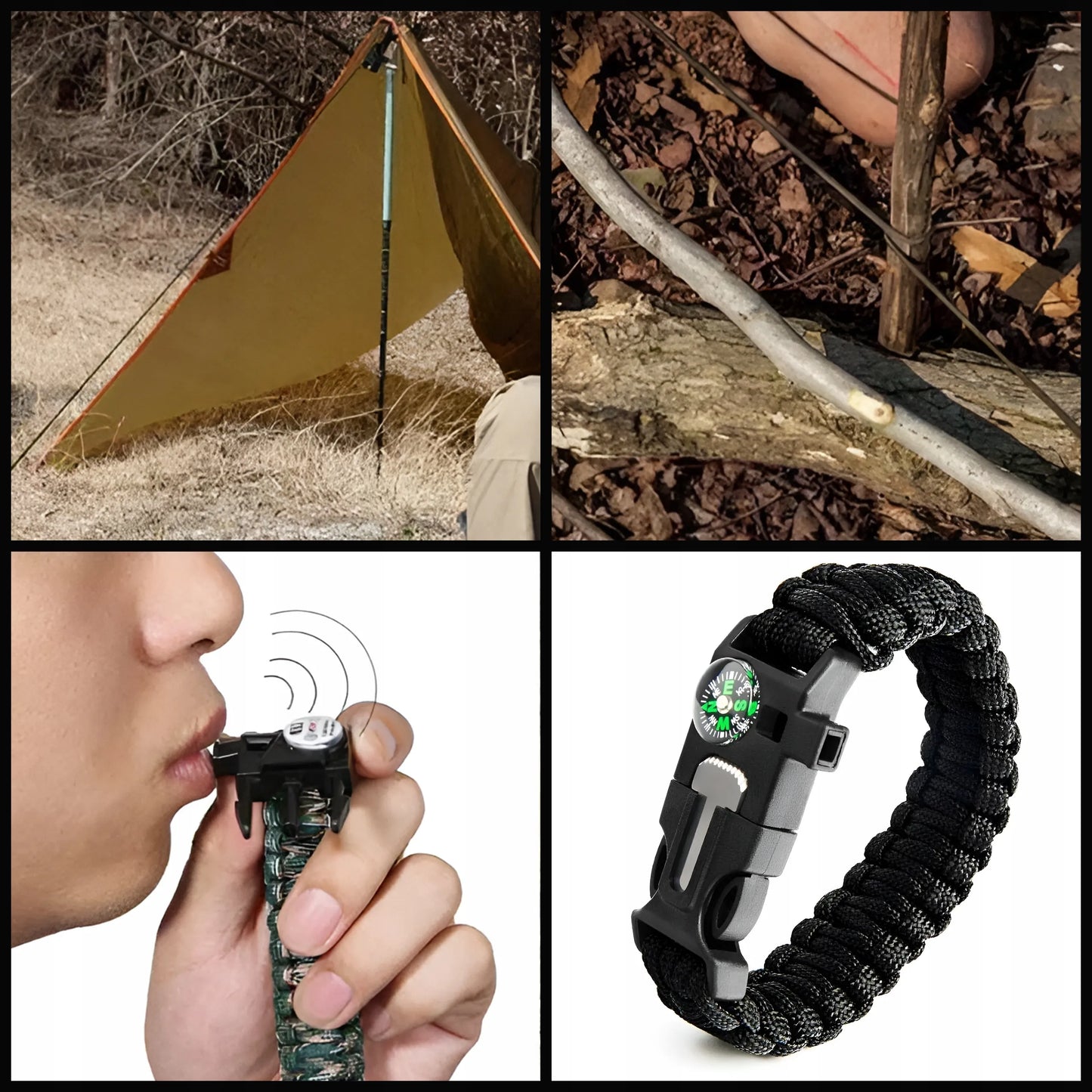 XXL karinis išgyvenimo rinkinys survival kit įrankių RT0280