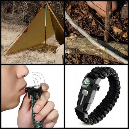 XXL karinis išgyvenimo rinkinys survival kit įrankių RT0280