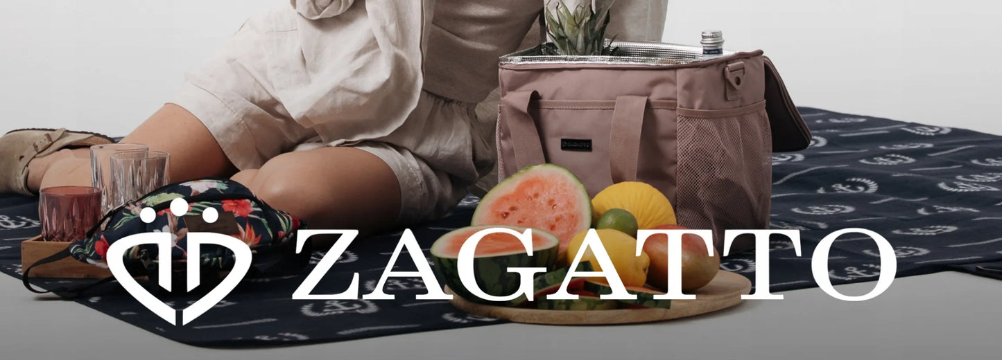 Zagatto izoliacinis krepšys pietų dėžutei ir maistui su dirželiu per petį