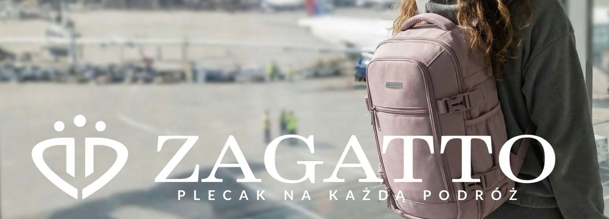 ZAGATTO kelioninė kuprinė į lėktuvą RYANAIR 40 × 30 × 20 cm, kabininis rankinis bagažas