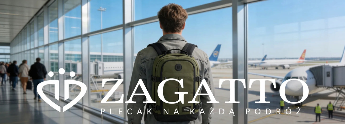Zagatto kuprinė lėktuvui RYANAIR 40x30x20, rankinis bagažas, turistinė
