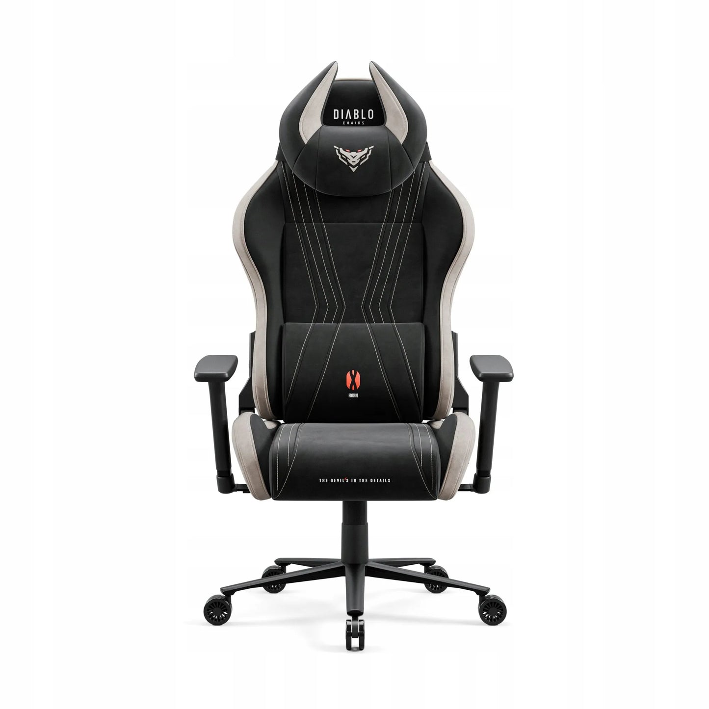 Žaidimų kėdė Diablo Chairs X-Horn 2.0 Normal Size, Camel Black