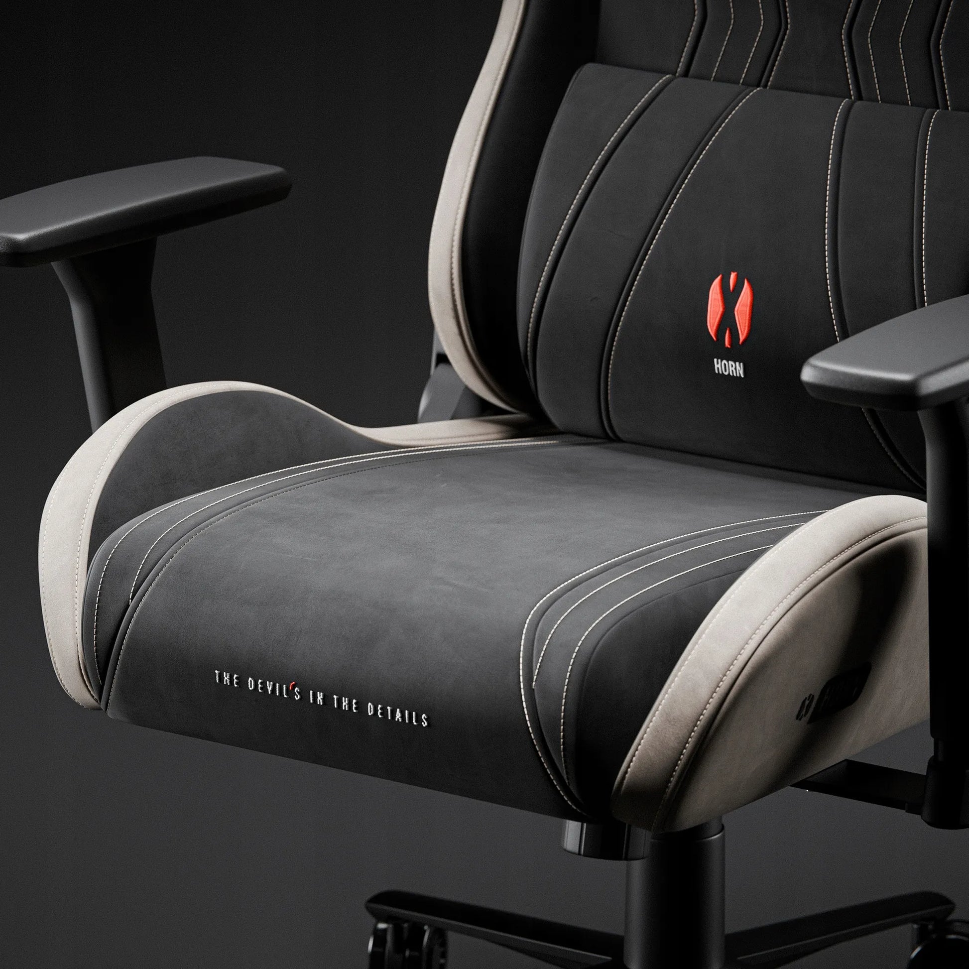 Žaidimų kėdė Diablo Chairs X-Horn 2.0 Normal Size, Camel Black