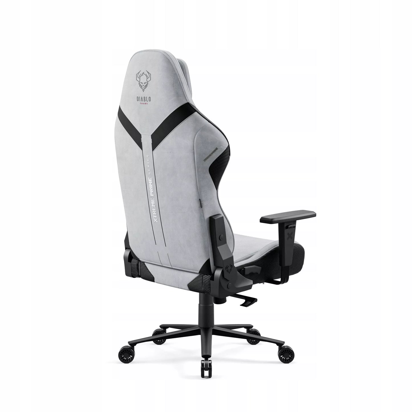 Žaidimų kėdė Diablo Chairs X.One Prime, pilkas audinys