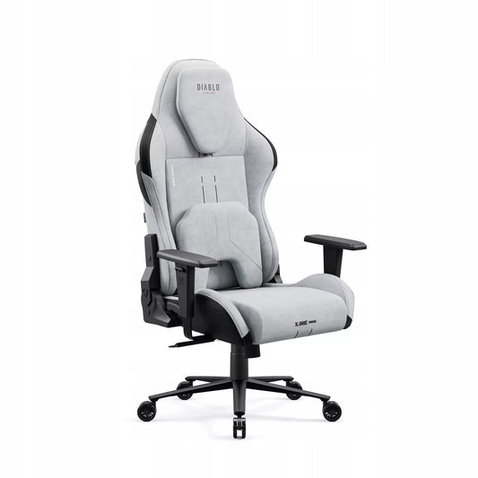 Žaidimų kėdė Diablo Chairs X.One Prime, pilkas audinys