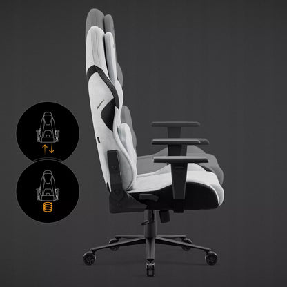 Žaidimų kėdė Diablo Chairs X.One Prime, pilkas audinys