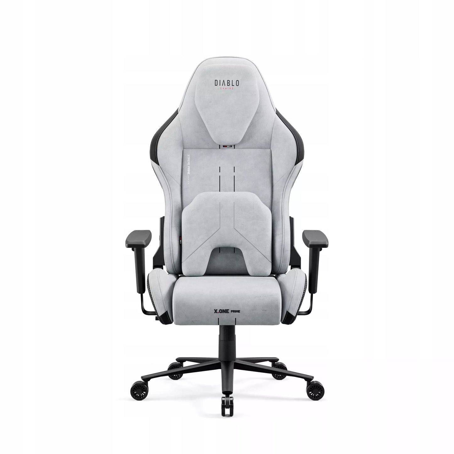 Žaidimų kėdė Diablo Chairs X.One Prime, pilkas audinys