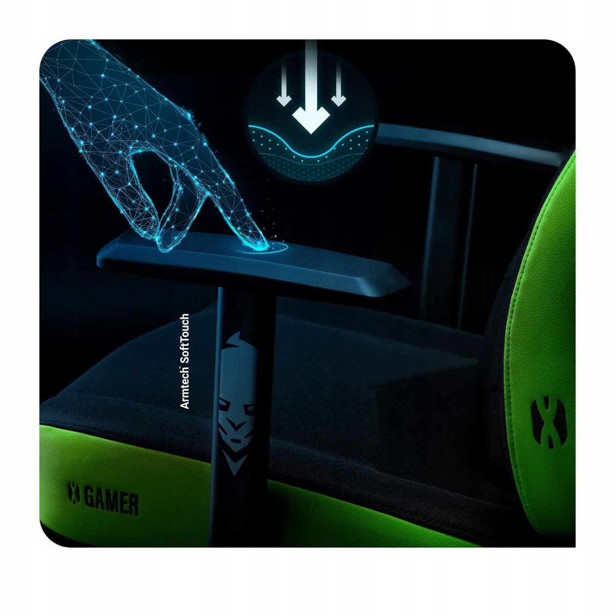 Žaidimų kėdė Diablo X-Gamer 2.0 Normal Size Black
